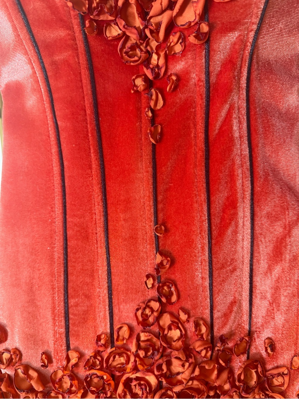 CHAMA Aria Dress — Orange - Picture 8 of 8